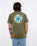 The Salt Water Seeker Mens Quiver T-Shirt in Army