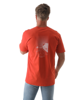 The Salt Water Seeker Mens Sunset Sessions T-Shirt in Autumn