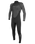 The O'Neill Mens Reactor-2 3/2mm Back Zip Wetsuit in Black & Graphite