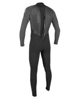 The O'Neill Mens Reactor-2 3/2mm Back Zip Wetsuit in Black & Graphite