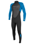 The O'Neill Mens Reactor-2 3/2mm Back Zip Wetsuit in Black & Ocean