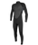 Reactor-2 3/2mm Back Zip Wetsuit in Black & Graphite
