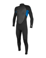 Reactor-2 3/2mm Back Zip Wetsuit in Black & Ocean