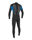 Reactor-2 3/2mm Back Zip Wetsuit in Black & Ocean