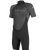 The O'Neill Mens Reactor-2 2mm Back Zip Shorty Wetsuit in Black & Graphite