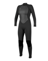The O'Neill Womens Womens Reactor-2 3/2mm Back Zip Wetsuit in Black