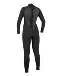The O'Neill Womens Womens Reactor-2 3/2mm Back Zip Wetsuit in Black