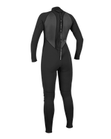 The O'Neill Womens Womens Reactor-2 3/2mm Back Zip Wetsuit in Black