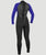Reactor-2 3/2mm Back Zip Wetsuit in Black & Cobalt