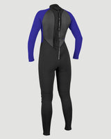 Reactor-2 3/2mm Back Zip Wetsuit in Black & Cobalt