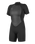 The O'Neill Womens Womens Reactor-2 2mm Back Zip Shorty Wetsuit in Black