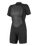 The O'Neill Womens Womens Reactor-2 2mm Back Zip Shorty Wetsuit in Black
