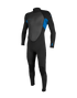 The O'Neill Boys Reactor-2 3/2mm Back Zip Wetsuit in Black & Ocean
