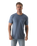 The Salt Water Seeker Mens Set On T-Shirt in Faded Blue