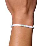 Seascape Vinyl Disc Bracelet in Buena
