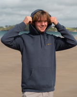 Forecast Hoodie in Petrol Blue