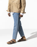 The Birkenstock Mens Arizona Sandals in Dark Brown