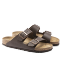 The Birkenstock Mens Arizona Sandals in Dark Brown
