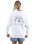 The Born by the Sea Womens Cornwall Palm Hoodie in White