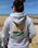 Polzeath Arch Hoodie in Faded Powder Blue