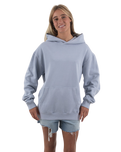 The Born by the Sea Womens Divine Hoodie in Faded Powder Blue