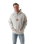The Salt Water Seeker Mens Kaleidoscope Hoodie in Bone