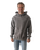 The Salt Water Seeker Mens Map 3.0 Hoodie in Faded Grey