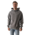 The Salt Water Seeker Mens Map 3.0 Hoodie in Faded Grey