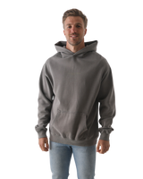 The Salt Water Seeker Mens Map 3.0 Hoodie in Faded Grey