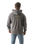 The Salt Water Seeker Mens Map 3.0 Hoodie in Faded Grey