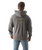 The Salt Water Seeker Mens Map 3.0 Hoodie in Faded Grey