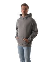 The Salt Water Seeker Mens Map 3.0 Hoodie in Faded Grey