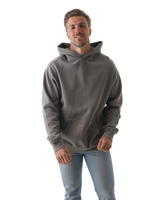 The Salt Water Seeker Mens Map 3.0 Hoodie in Faded Grey