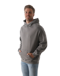 The Salt Water Seeker Mens Map 3.0 Hoodie in Faded Grey