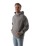 The Salt Water Seeker Mens Map 3.0 Hoodie in Faded Grey
