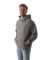 The Salt Water Seeker Mens Map 3.0 Hoodie in Faded Grey
