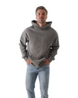 The Salt Water Seeker Mens Map 3.0 Hoodie in Faded Grey