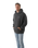 The Salt Water Seeker Mens Sunset Sessions Hoodie in Faded Black