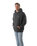 The Salt Water Seeker Mens Sunset Sessions Hoodie in Faded Black