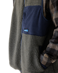 Cooper Fleece Gilet in Ocean Storm