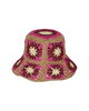Sweetvine Bucket Hat in Magenta