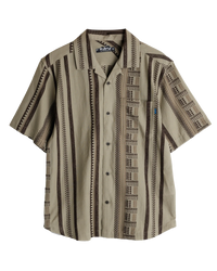 The Kavu Mens Castaway Shirt in Drift Dobby