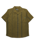 Castaway Shirt in Kelp Dobby