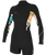 The O'Neill Womens Bahia 2/1mm Back Zip Spring Wetsuit in Black, Mikah Floral & Black