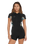Bahia 2/1mm Front Zip Shorty Wetsuit in Black, Mikah Floral & Black