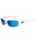 The Dirty Dog Clank Polarised Sunglasses in White/Grey & Blue Fusion