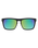 Monza Polarised Sunglasses in Black & Green