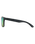 Monza Polarised Sunglasses in Black & Green