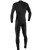 The O'Neill Mens Hyperfreak 3/2mm+ Chest Zip Wetsuit in Black
