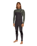 Hyperfreak 3/2mm+ Chest Zip Wetsuit in Arabica & Chimera